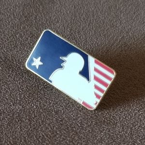 American Baseball lapel pin